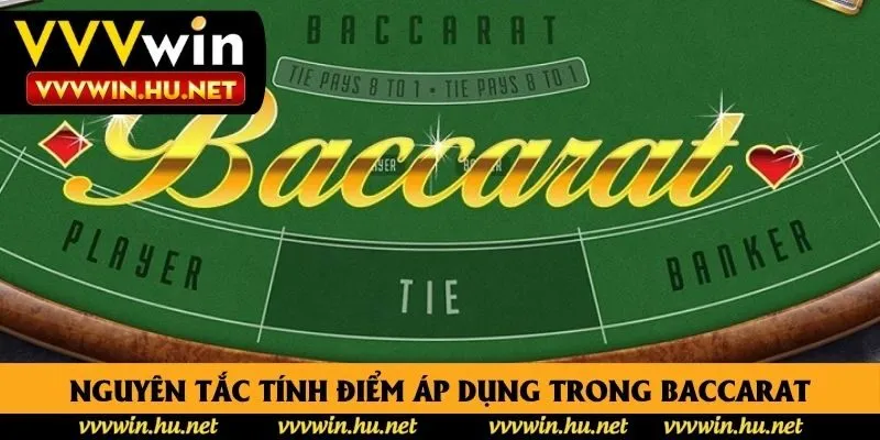 Nguyên tắc tính điểm áp dụng trong Baccarat