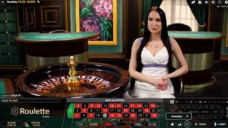 Trải nghiệm Roulette Vvvwin sống động, hấp dẫn với tỷ lệ trả thưởng cao.