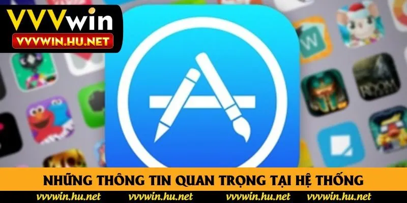 Những thông tin quan trọng tại hệ thống Những thông tin quan trọng tại hệ thống