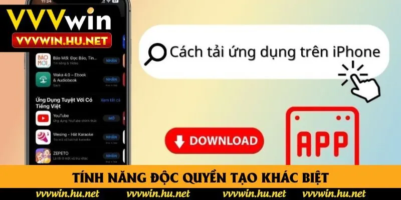 Tính năng độc quyền tạo khác biệt Tính năng độc quyền tạo khác biệt