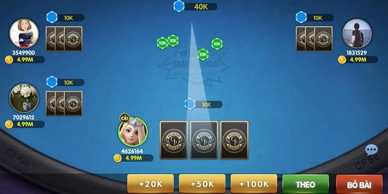 Bảng tỷ lệ trả thưởng trong Trác Kim Hoa Vvvwin